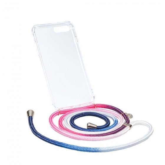 telefoonhoesje & koord Axento ocean/candy iPhone 7+/8+