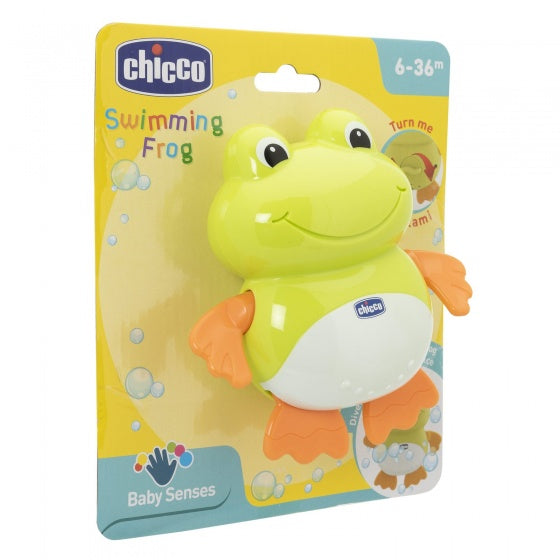 badspeeltje Swimming Frog junior 14 cm groen