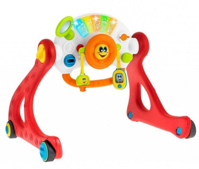 loopwagen Gro & Walk Playgym 54 junior rood