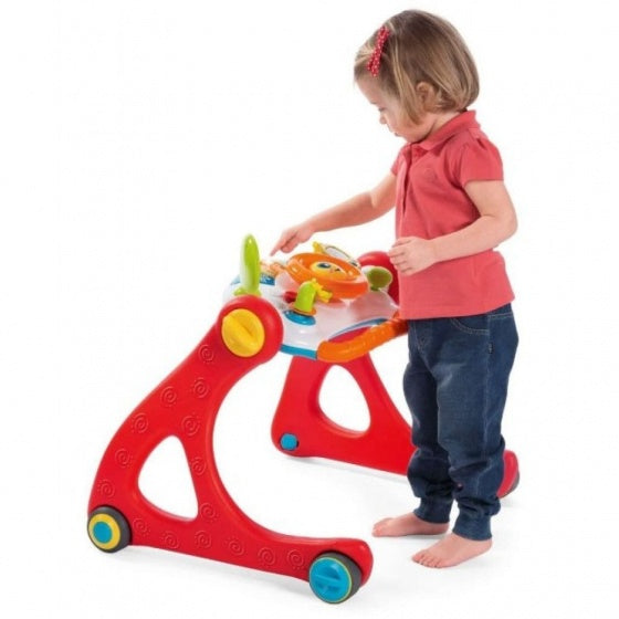 loopwagen Gro & Walk Playgym 54 junior rood