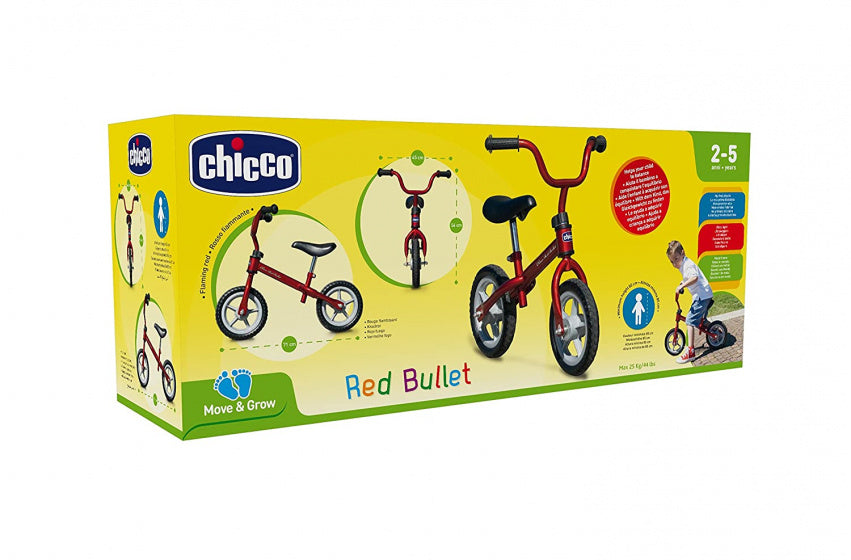 Red Bullit loopfiets 10 Inch Junior Rood