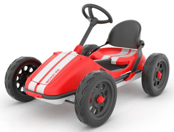 Monzi RS trapauto 12 Inch Junior Vrijloop Rood