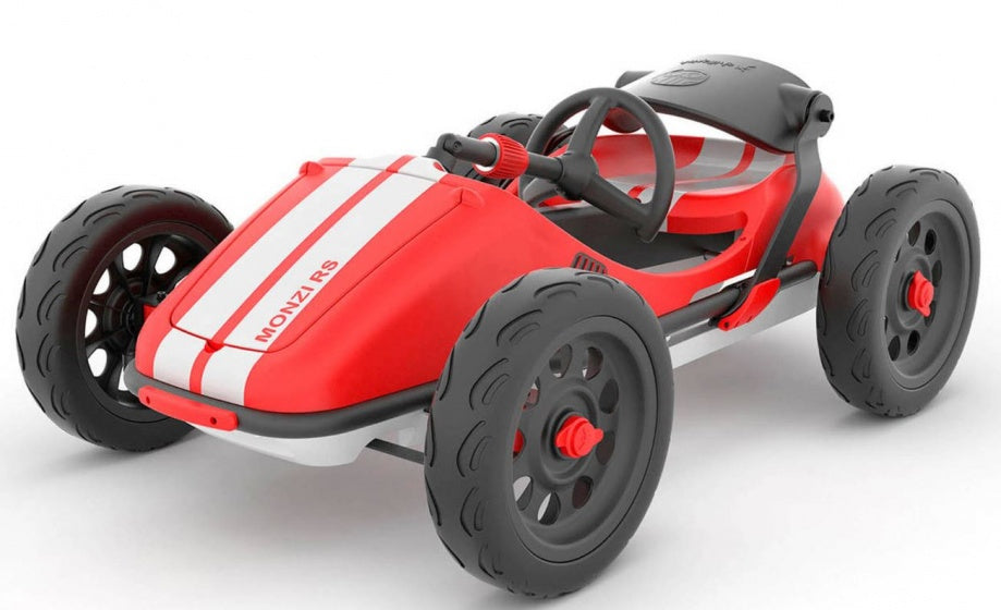 Monzi RS trapauto 12 Inch Junior Vrijloop Rood