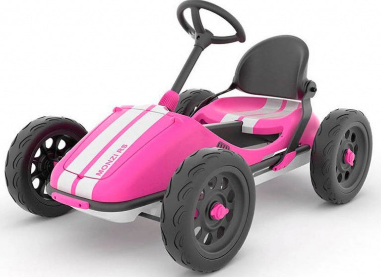 Monzi RS trapauto 12 Inch Meisjes Vrijloop Roze