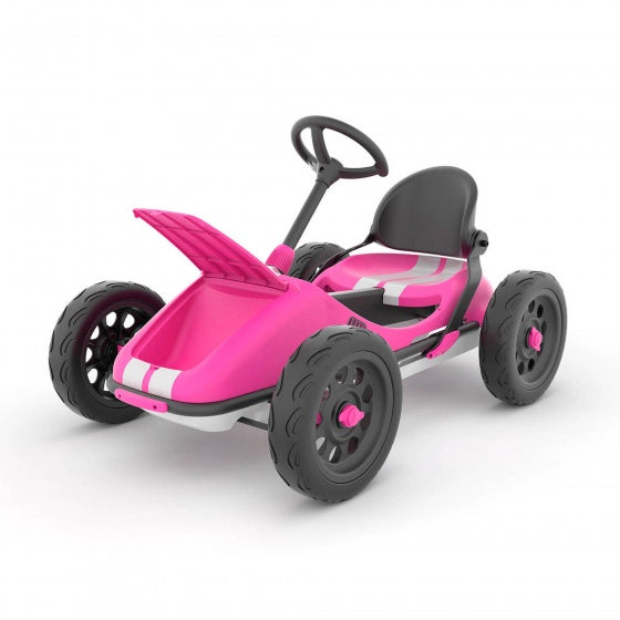 Monzi RS trapauto 12 Inch Meisjes Vrijloop Roze