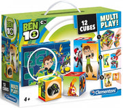 Blokkenpuzzel Ben 10 junior 18 cm hout 6-delig