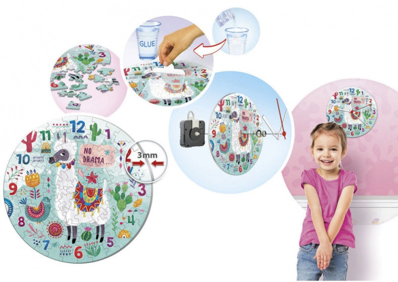 klokpuzzel no drama lama 96 stukjes