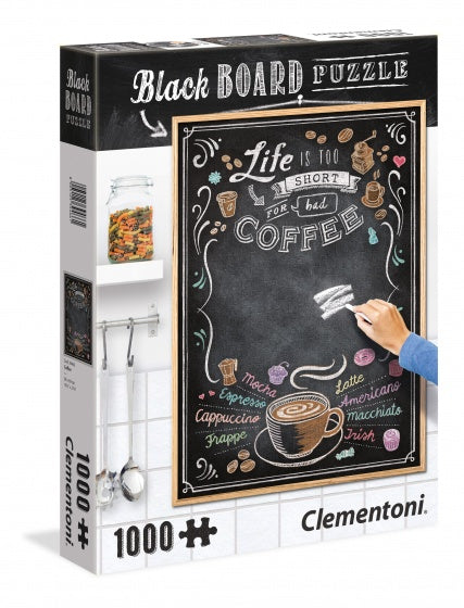 krijtbord-puzzel koffie 1000 stukjes