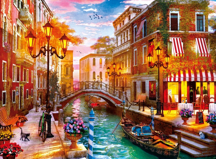 legpuzzel High Quality - Sunset over Venice 500 stukjes