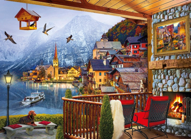 legpuzzel HQ - Hallstatt 1000 stukjes