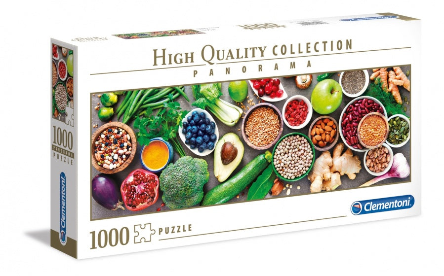 legpuzzel HQ Panorama - Healthy Veggie 1000 stukjes