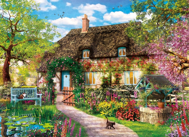 legpuzzel HQ - The Old Cottage 1000 stukjes