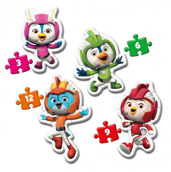 legpuzzel My First Puzzle Top Wing 4 puzzels