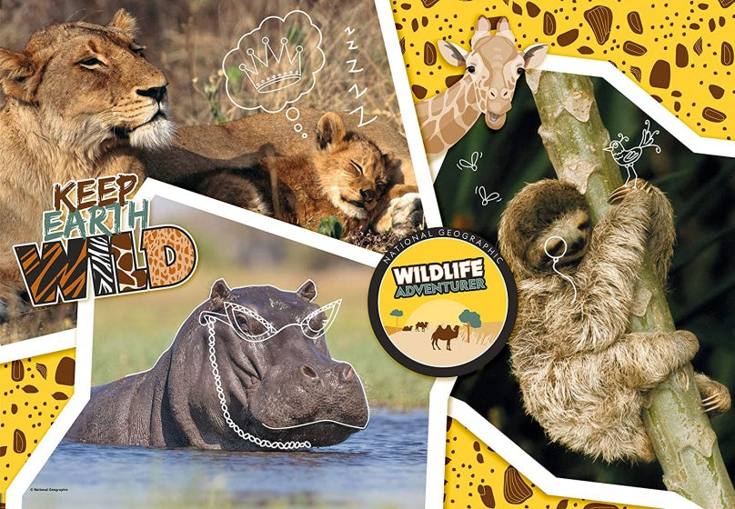 legpuzzel National Geographic Wildlife 104 stukjes