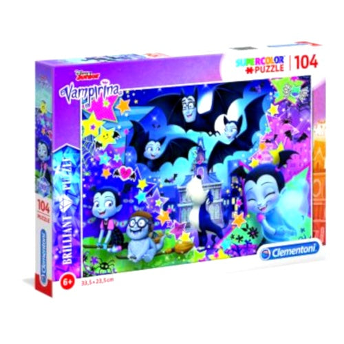 puzzel Brilliant Puzzle Vampirina 104 stukjes