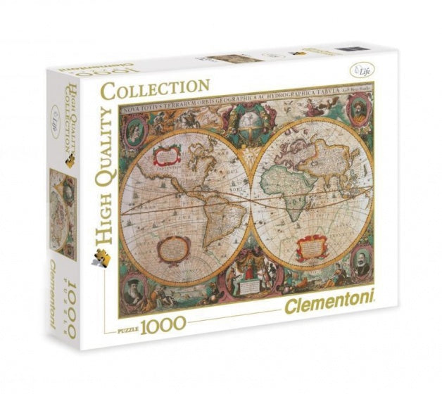 puzzel Old Map 1000 stukjes