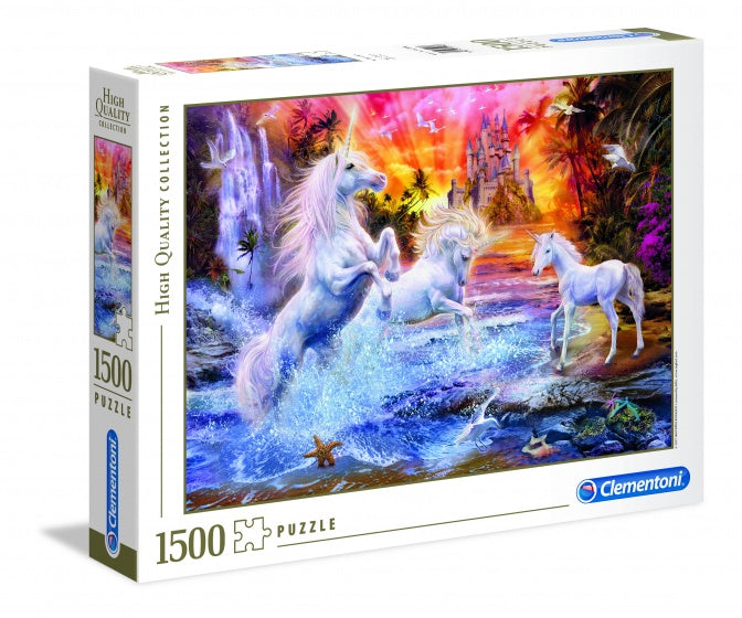 puzzel wilde eenhoorns 1500 stukjes