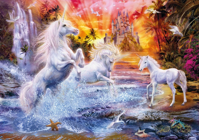 puzzel wilde eenhoorns 1500 stukjes