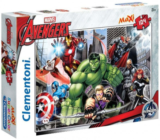 supercolor maxi legpuzzel Avengers 104 stukjes