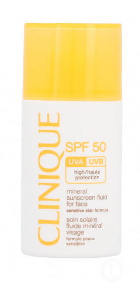 gezichtszonnebrand Mineral Fluid SPF50 30 ml