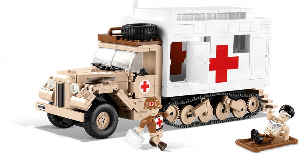 Historical bouwpakket Ford V3000S Ambulance 535-delig 2518