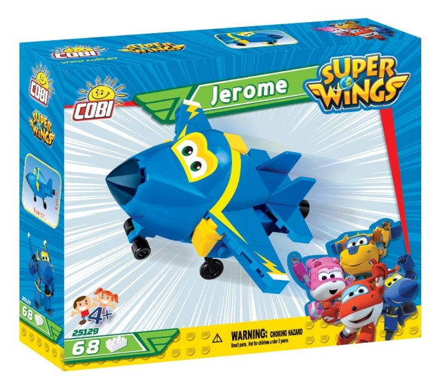 Super Wings bouwset Jerome 68-delig (25129)