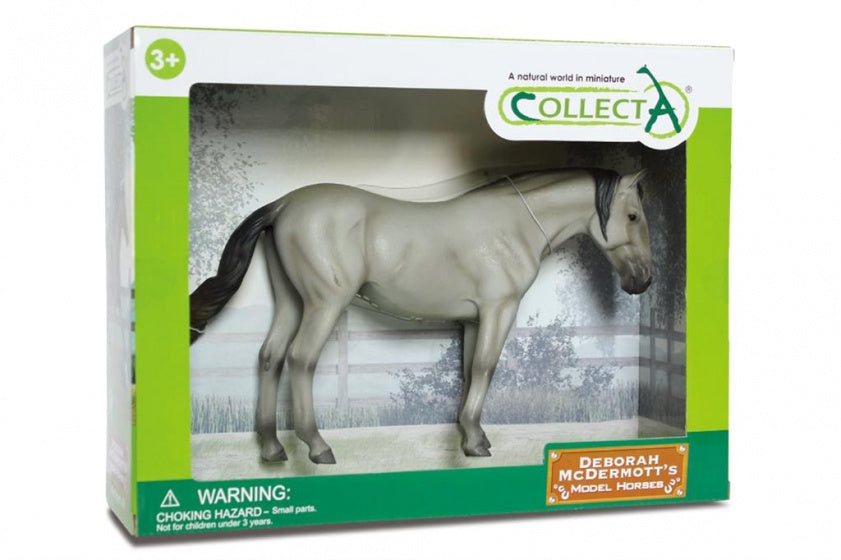 paarden: Lusitano merrie 1:12 grijs