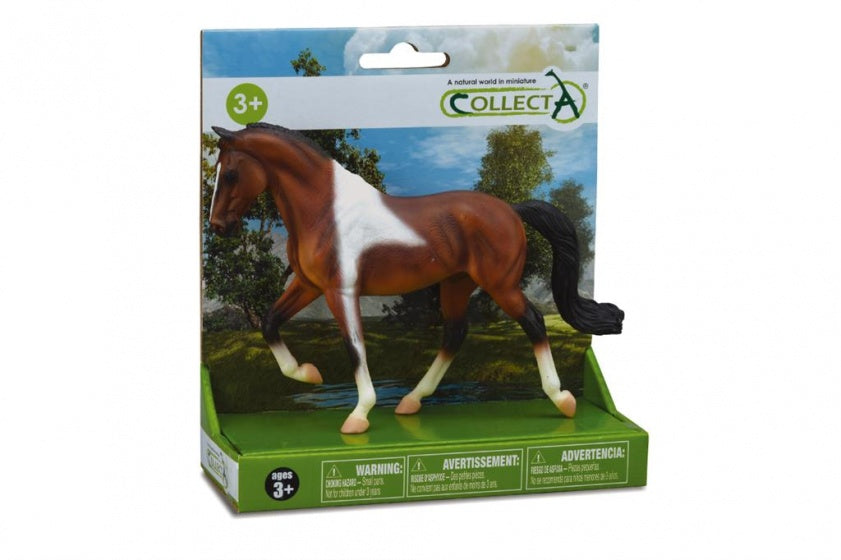 paarden: Tennessee walking horse 17 cm bruin