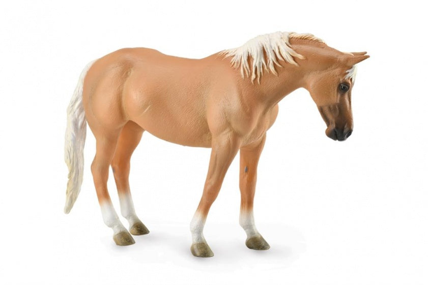 speelfiguur paard beige 22 x 15 cm