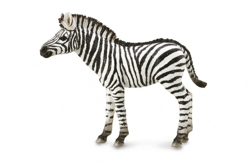 speelfiguur zebraveulen zwart/wit 9 x 7 cm