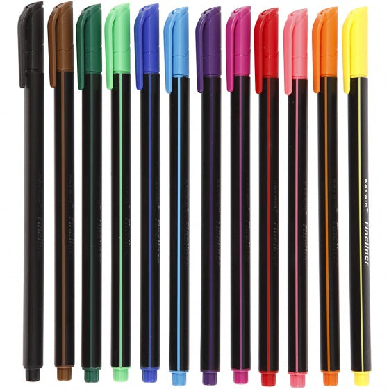 fineliner lijndikte 0