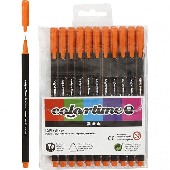fineliner lijndikte 0