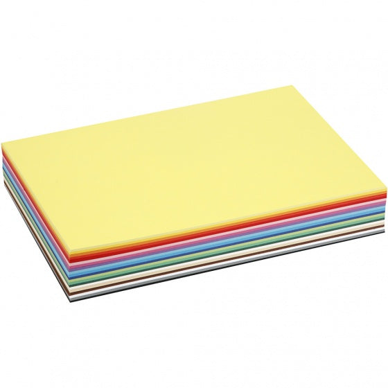 gekleurd karton 21 x 29