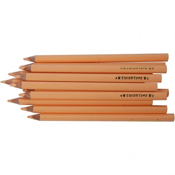 kleurpotloden Jumbo 5 mm vulling beige 12 stuks