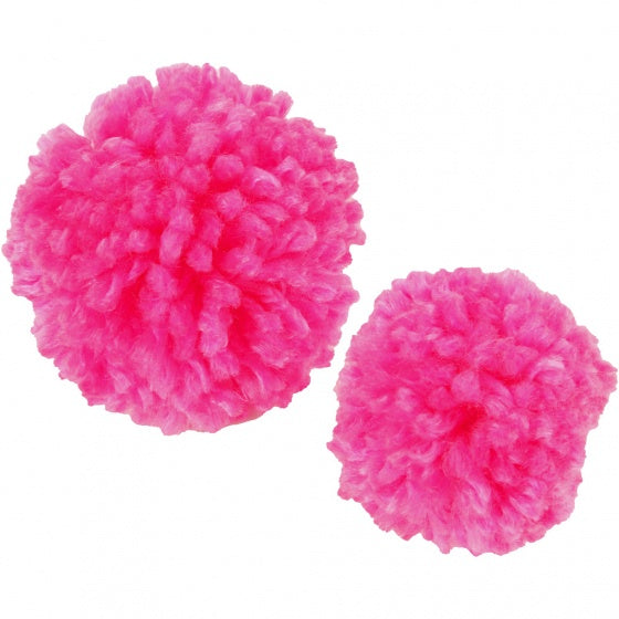 pom-pom maker gereedschap wit 12 cm