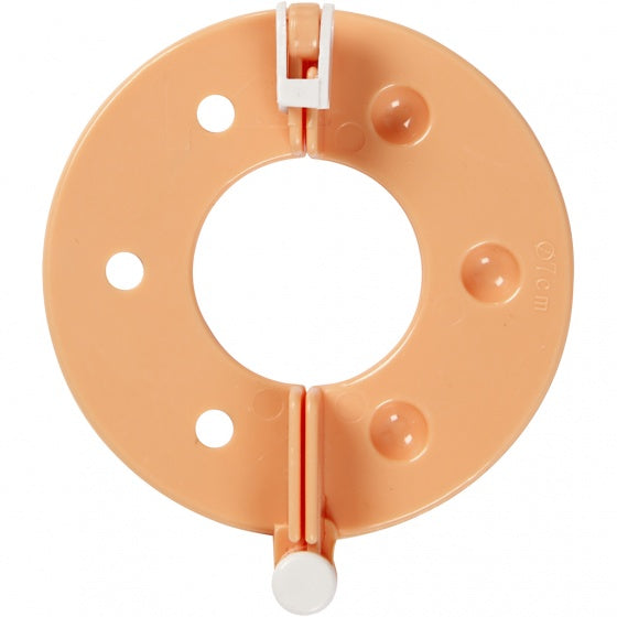 pom-pom maker 12 stuks oranje