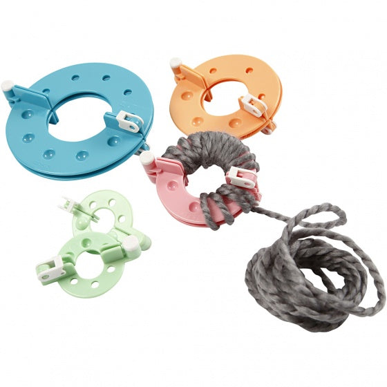 pom-pom maker 4 stuks