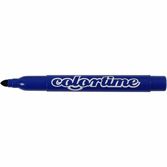 stiften lijndikte 5 mm blauw 12 stuks