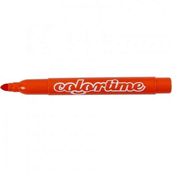 stiften lijndikte 5 mm oranje 12 stuks