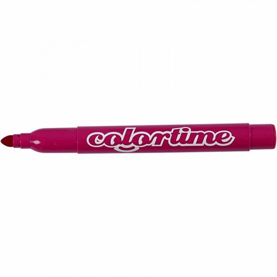 stiften lijndikte 5 mm roze 12 stuks