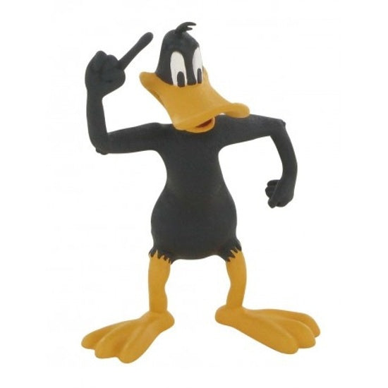 speelfiguur Looney Tunes: Daffy Duck 9 cm zwart