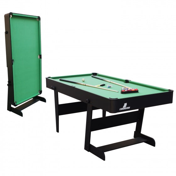 Hustle L pooltafel opvouwbaar 152 x 76 x 79 cm