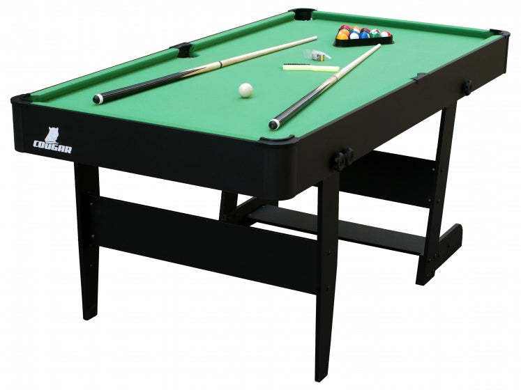Hustle L pooltafel opvouwbaar 152 x 76 x 79 cm