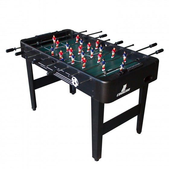 tafelvoetbalspel 122 x 61 x 79 cm zwart