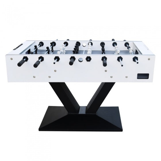 voetbaltafel Worldcup Premium Pro 141 cm wit/zwart