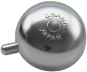 fietsbel Karen Die Cast 45 cm aluminium matzilver