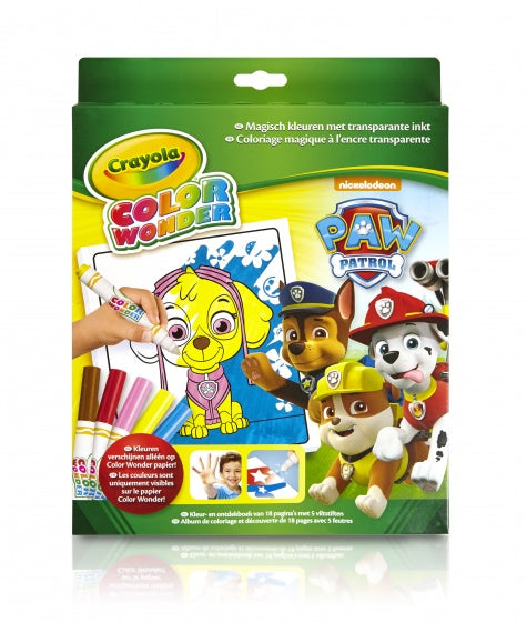 Color Wonder kleurboek Paw Patrol met stiften