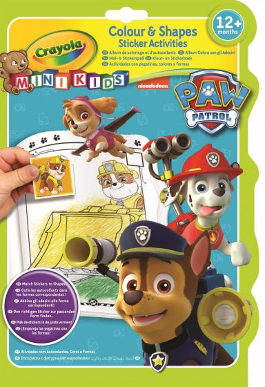 kleur & stickerboek Paw Patrol