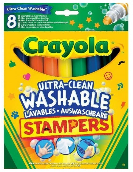 Washable Stampers stempelstiften junior 8-delig