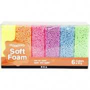 foamklei 10 gram 6 stuks multicolor